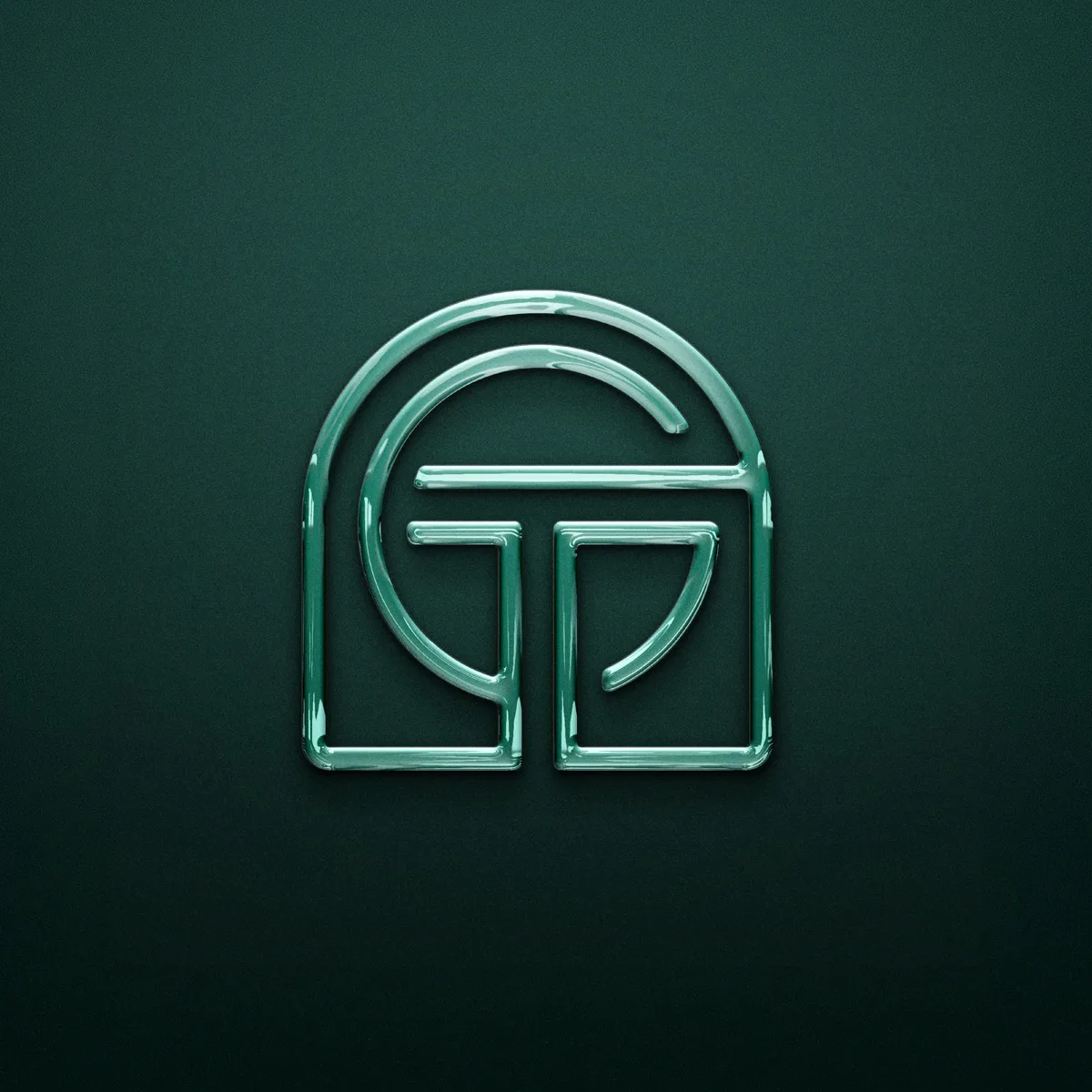 Templeton Glass rebrand identity applied to business collateral