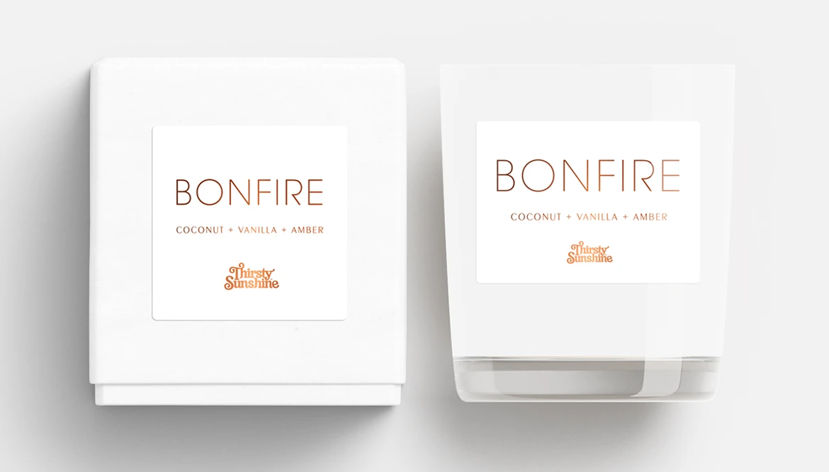 Thirsty Sunshine Bonfire candle